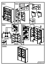 Предварительный просмотр 4 страницы emob Elias Glass Cabinet BC 70099G-S5V-P Assembly Instruction