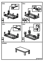 Preview for 3 page of emob ELIAS SALONTAFEL TABLE BASSE 120 Assembly Instruction