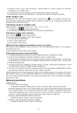 Предварительный просмотр 19 страницы Emos 3402012000 Instructions Manual