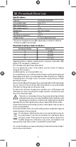 Предварительный просмотр 2 страницы Emos B0511 User Manual