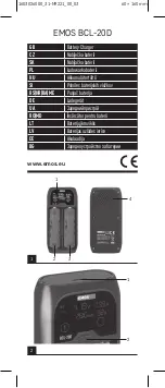 Предварительный просмотр 1 страницы Emos BCL-20D Manual