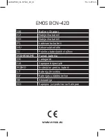 Emos BCN-42D Manual preview