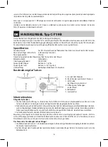 Предварительный просмотр 15 страницы Emos C-719B Manual