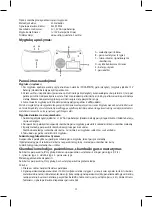 Предварительный просмотр 21 страницы Emos C-719B Manual