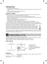 Предварительный просмотр 22 страницы Emos C-719B Manual