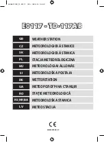 Предварительный просмотр 1 страницы Emos E0117 Manual