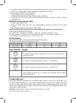 Предварительный просмотр 10 страницы Emos E0305 Operating Instructions Manual