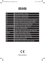 Предварительный просмотр 1 страницы Emos E5005 User Manual