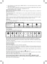 Предварительный просмотр 24 страницы Emos E5005 User Manual