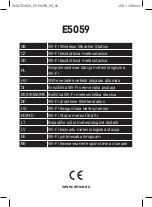 Emos E5059 Manual предпросмотр