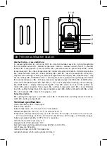 Предварительный просмотр 3 страницы Emos E6018 Manual