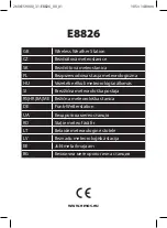 Emos E8826 Manual preview