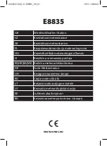 Preview for 1 page of Emos E8835 Manual