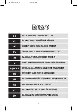 Предварительный просмотр 1 страницы Emos E9270 Manual