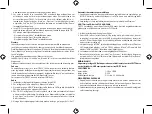 Предварительный просмотр 26 страницы Emos emGo TR-533B Instruction Manual