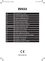 Preview for 1 page of Emos EV023 Manual