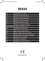 Emos EV025 Quick Manual And Instructions предпросмотр