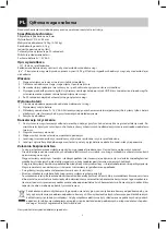 Предварительный просмотр 5 страницы Emos EV106 Instructions For Operation Manual