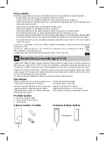 Предварительный просмотр 6 страницы Emos H-518 Manual