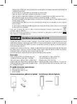 Предварительный просмотр 15 страницы Emos H-518 Manual