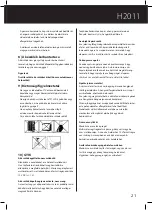 Preview for 21 page of Emos H2011 User Manual