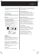 Preview for 45 page of Emos H2011 User Manual