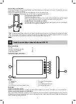 Preview for 6 page of Emos H2015 Manual