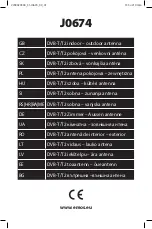 Предварительный просмотр 1 страницы Emos J0674 Manual