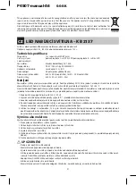 Предварительный просмотр 3 страницы Emos KB 2137 Manual