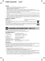 Предварительный просмотр 12 страницы Emos KB 2137 Manual