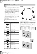 Предварительный просмотр 2 страницы Emos LED600 Ultra Installation Instructions Manual