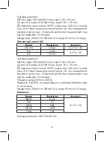 Предварительный просмотр 8 страницы Emos M0230 Manual