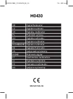 Emos M0430 Instruction Manual preview