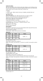 Preview for 62 page of Emos MD-510 Manual