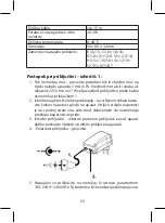 Предварительный просмотр 23 страницы Emos N3113 Manual