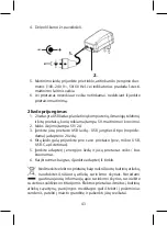 Предварительный просмотр 43 страницы Emos N3113 Manual