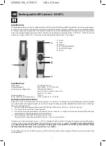 Preview for 2 page of Emos P4519 Manual