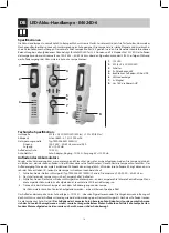 Предварительный просмотр 14 страницы Emos P4521 E4024D-6 Instructions Manual