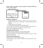 Предварительный просмотр 73 страницы Emos P5603R Manual