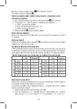 Preview for 18 page of Emos P5607 Operating Manual