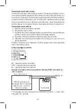 Preview for 67 page of Emos P5607 Operating Manual