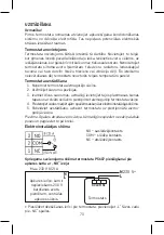 Preview for 73 page of Emos P5607 Operating Manual