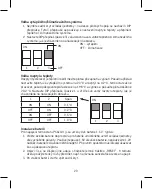 Предварительный просмотр 20 страницы Emos P5611OT Manual