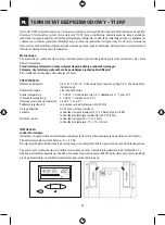 Предварительный просмотр 34 страницы Emos P5613 Manual