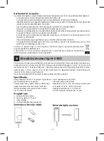 Предварительный просмотр 13 страницы Emos P5717-H-518D Manual