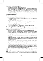 Предварительный просмотр 43 страницы Emos P5732 Manual