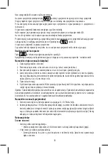 Предварительный просмотр 25 страницы Emos P5763 Instruction Manual