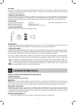 Предварительный просмотр 22 страницы Emos SL-MU5W13L Manual