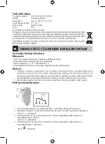 Предварительный просмотр 5 страницы Emos T80F Manual