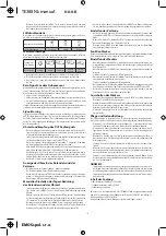 Preview for 16 page of Emos TE388NL Manual